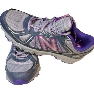New Balance 412 v2 All Terrain Trail Running Shoes Grey Purple Pink Womens